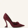 Zapatos de salón con lazo de cuero Midnight Step Zapatos de salón con lazo de cuero Midnight Step