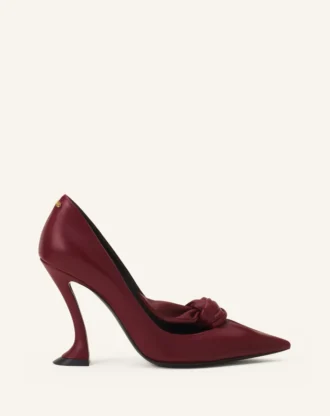 Zapatos de salón con lazo de cuero Midnight Step Zapatos de salón con lazo de cuero Midnight Step