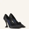 Zapatos de salón con lazo de cuero Midnight Step