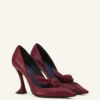Zapatos de salón con lazo de cuero Midnight Step Zapatos de salón con lazo de cuero Midnight Step