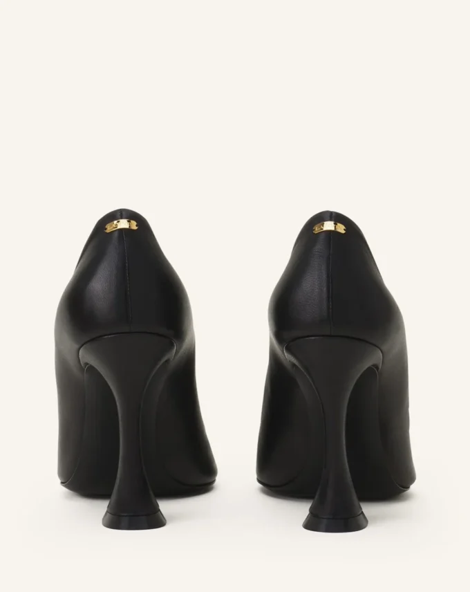 Zapatos de salón con lazo de cuero Midnight Step