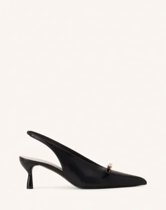 Zapatos de salón con lazo Lanvin en piel Zapatos de salón con lazo Lanvin en piel