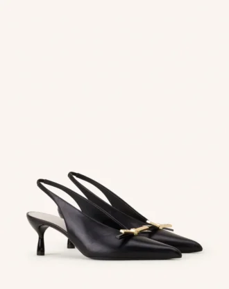 Zapatos de salón con lazo Lanvin en piel Zapatos de salón con lazo Lanvin en piel