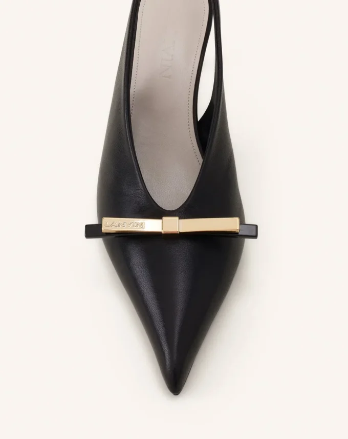 Zapatos de salón con lazo Lanvin en piel Zapatos de salón con lazo Lanvin en piel